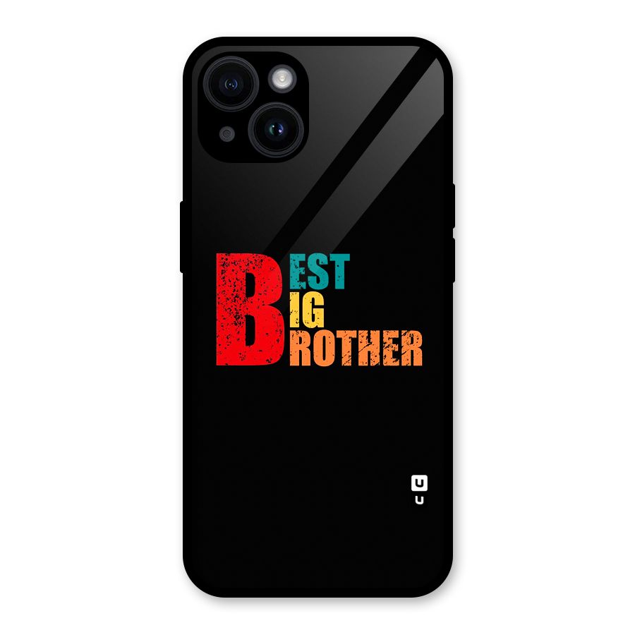 Best Big Brother Glass Back Case for iPhone 14