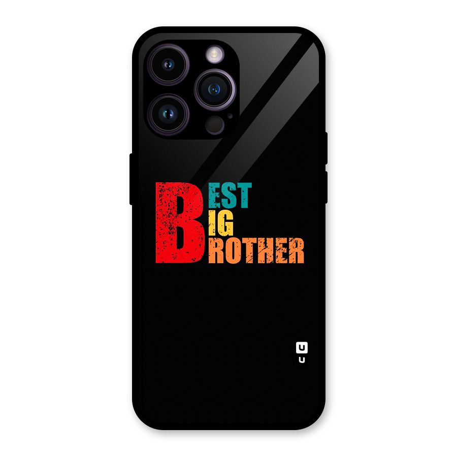 Best Big Brother Glass Back Case for iPhone 14 Pro Max