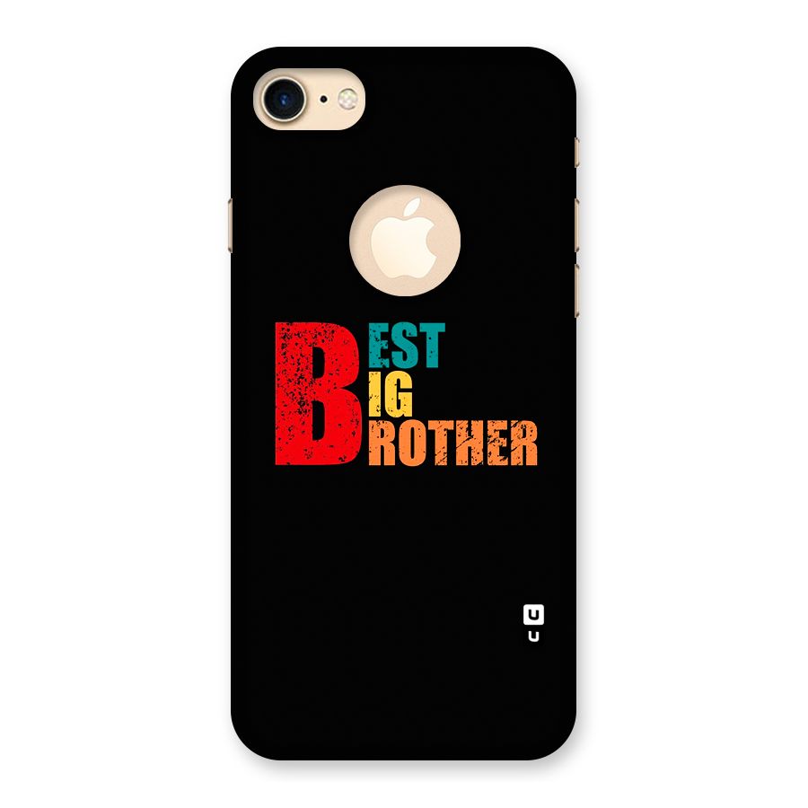 Best Big Brother Back Case for iPhone 7 Logo Cut