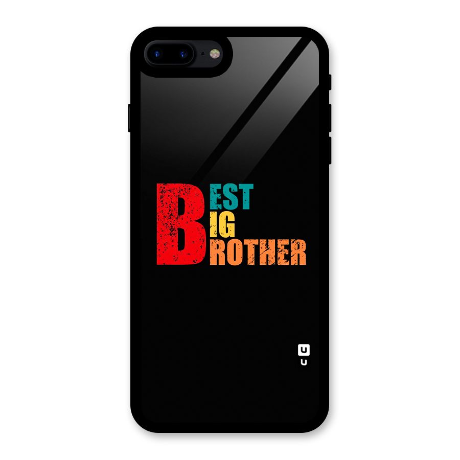 Best Big Brother Glass Back Case for iPhone 8 Plus