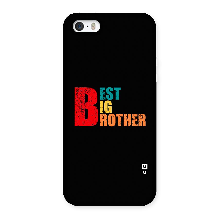 Best Big Brother Back Case for iPhone SE 2016
