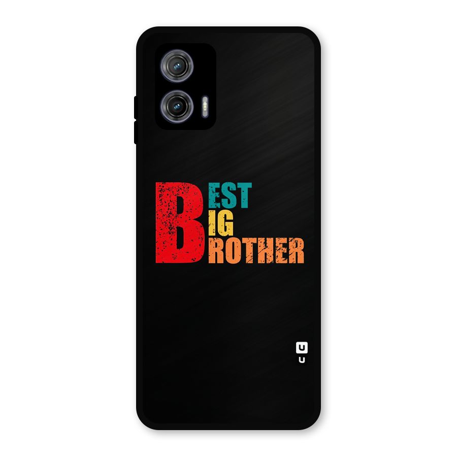 Best Big Brother Metal Back Case for Moto G73