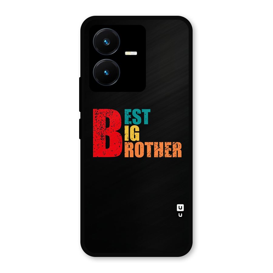 Best Big Brother Metal Back Case for Vivo Y22