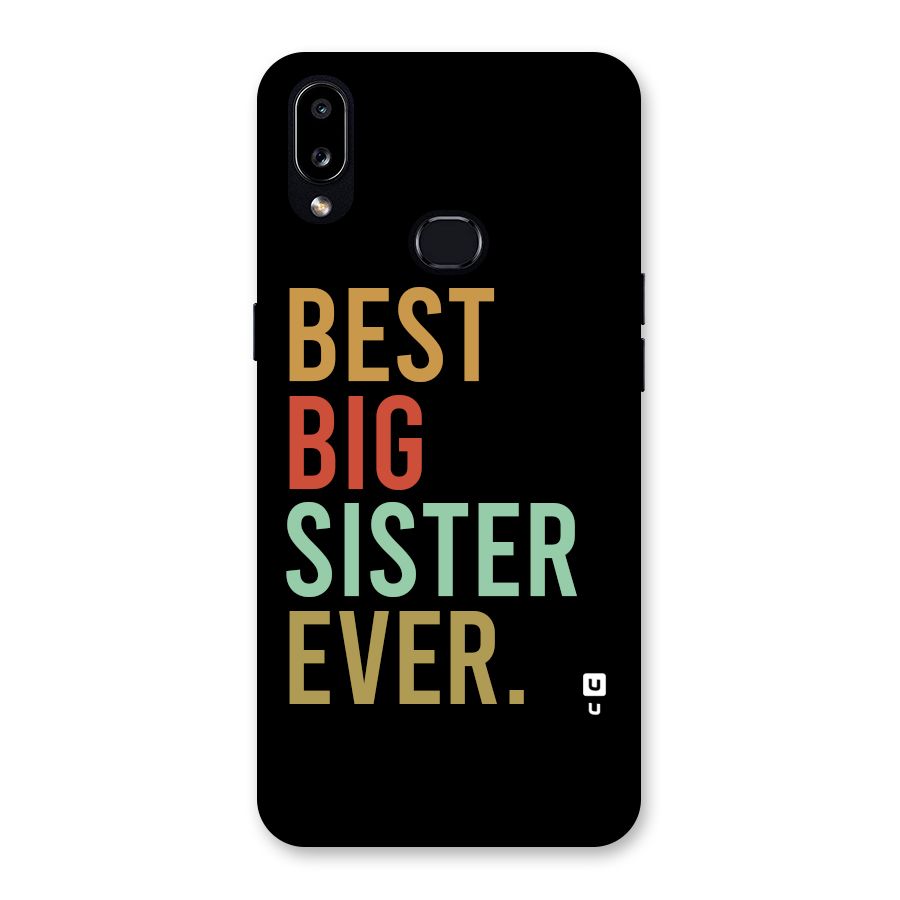 Best Big Sister Ever Back Case for Galaxy A10s