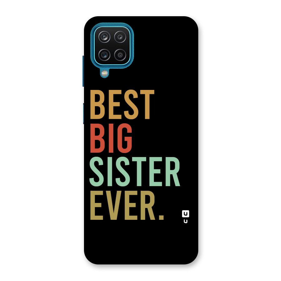 Best Big Sister Ever Back Case for Galaxy M12
