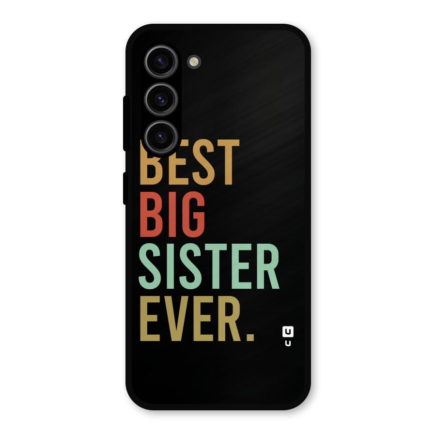 Best Big Sister Ever Glass Back Case for Galaxy S23