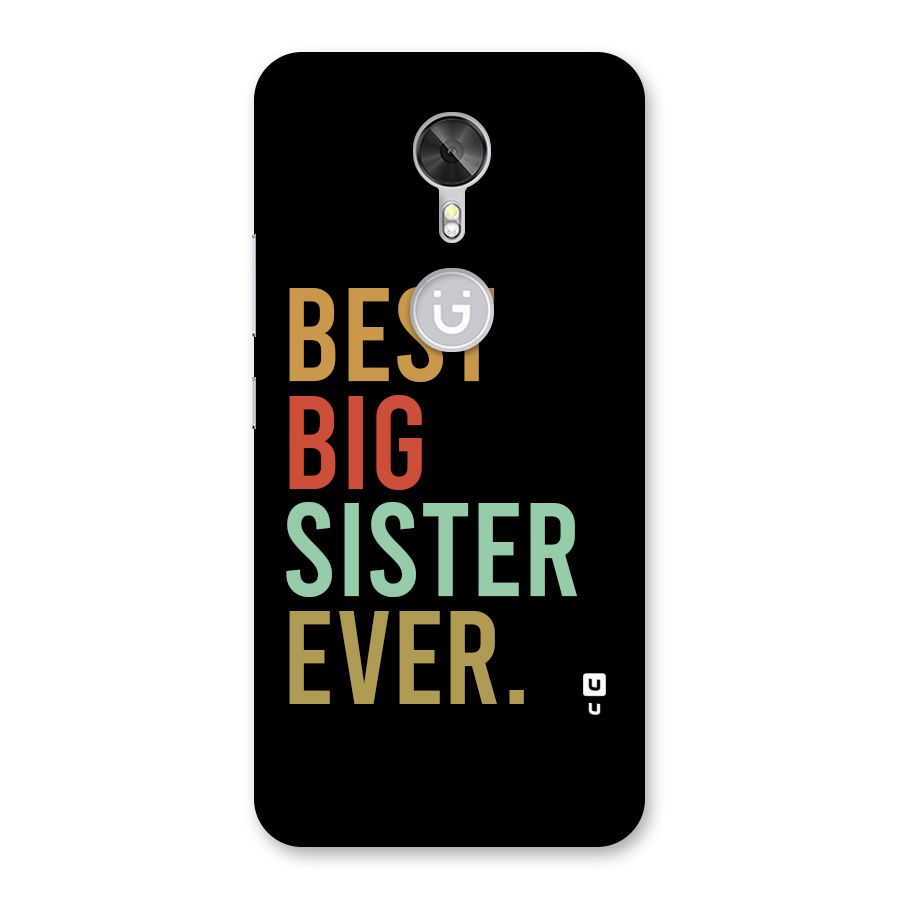 Best Big Sister Ever Back Case for Gionee A1