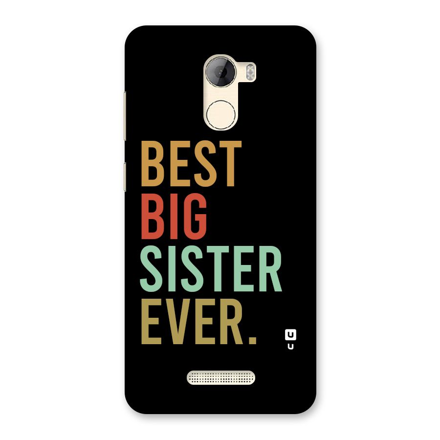 Best Big Sister Ever Back Case for Gionee A1 LIte