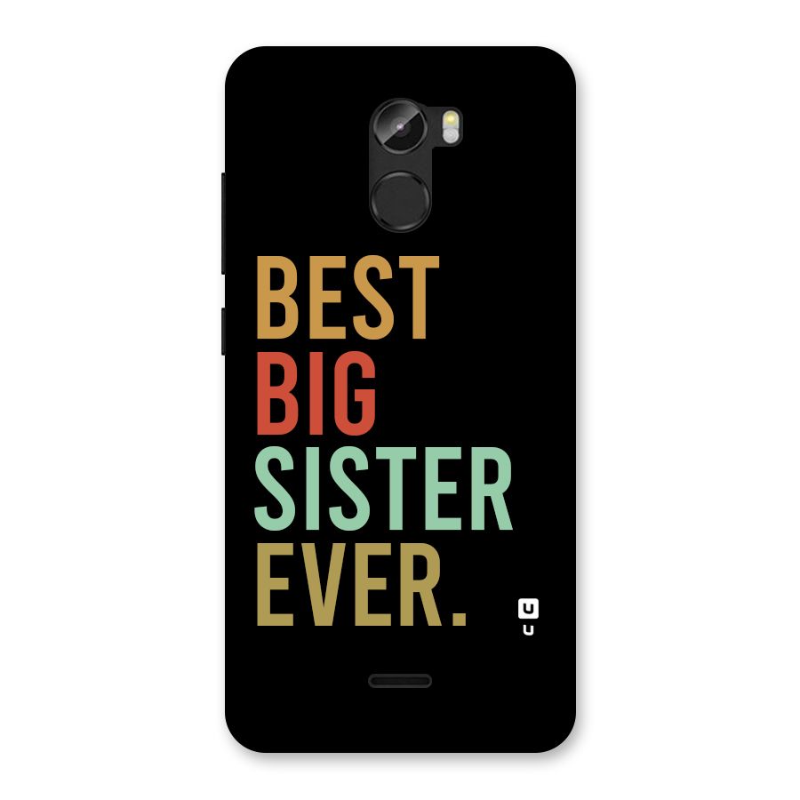Best Big Sister Ever Back Case for Gionee X1