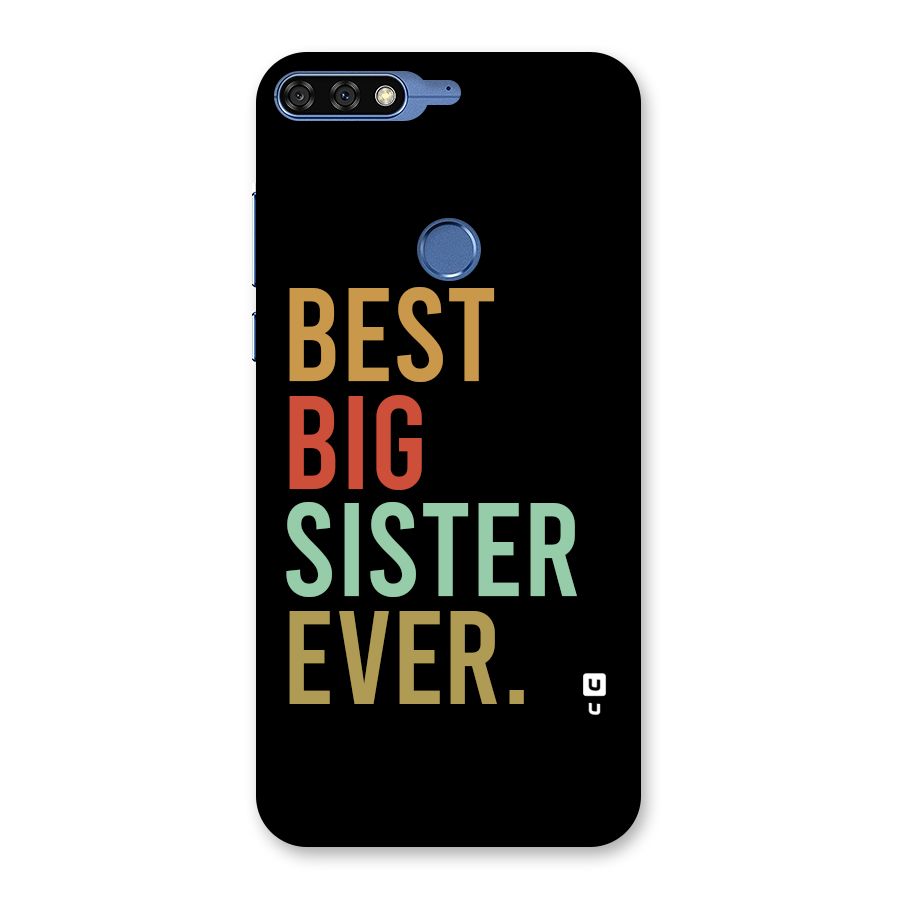 Best Big Sister Ever Back Case for Honor 7C