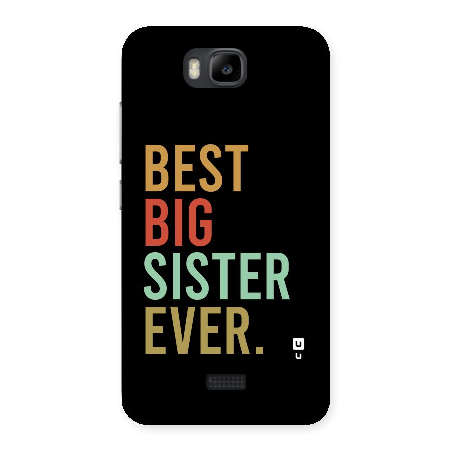 Best Big Sister Ever Back Case for Honor Bee