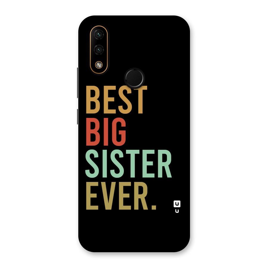 Best Big Sister Ever Back Case for Lenovo A6 Note