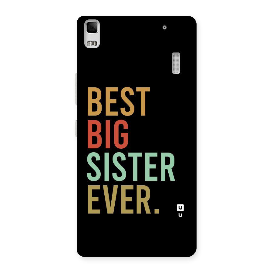 Best Big Sister Ever Back Case for Lenovo A7000