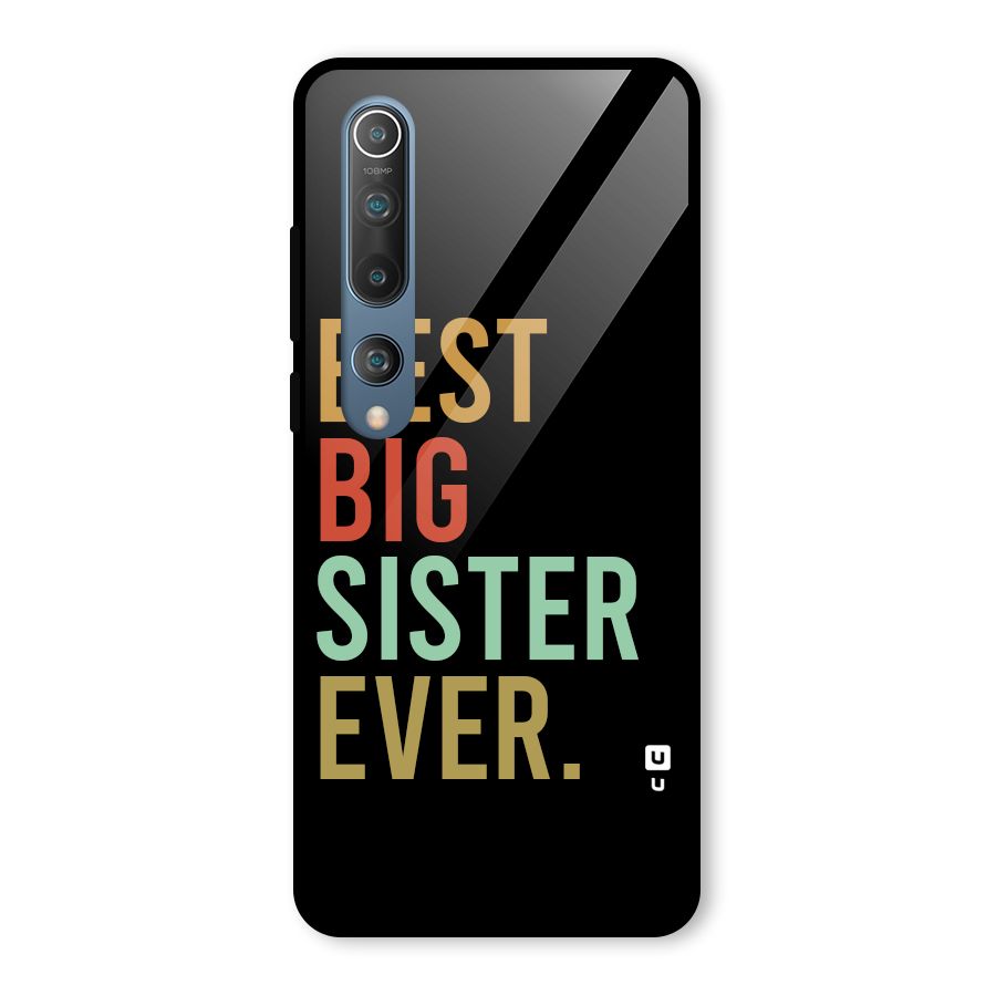 Best Big Sister Ever Glass Back Case for Mi 10