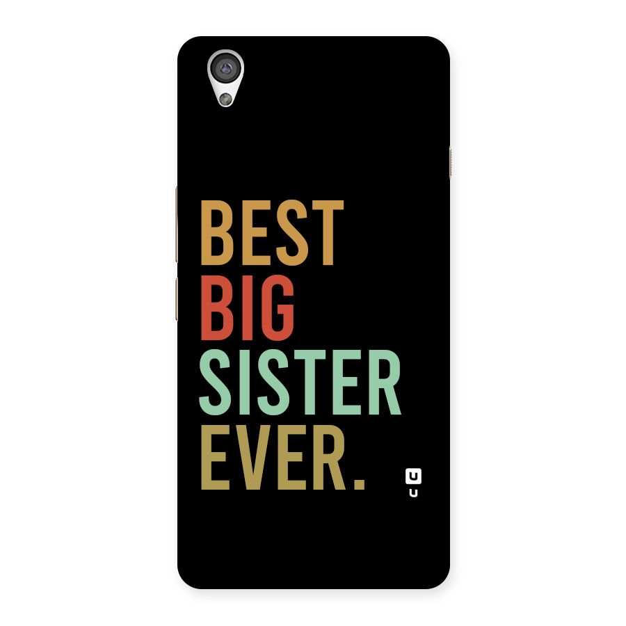 Best Big Sister Ever Back Case for OnePlus X