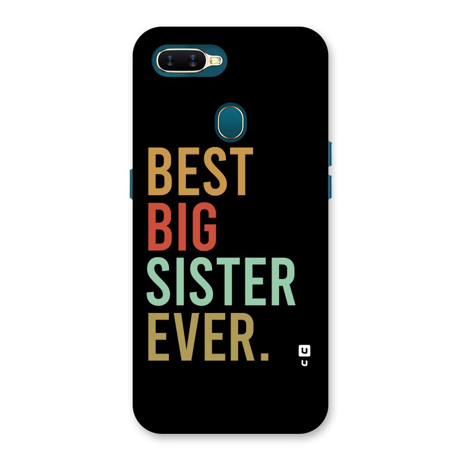 Best Big Sister Ever Back Case for Oppo A12s