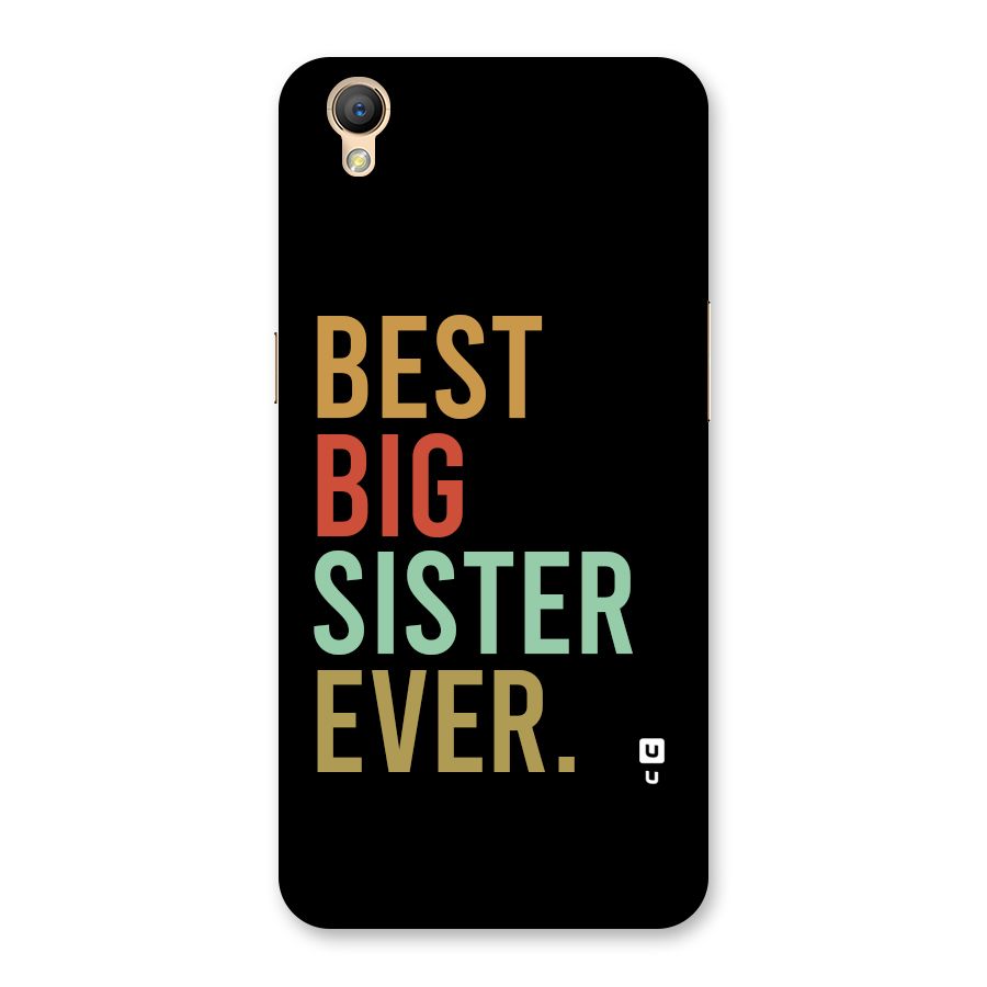 Best Big Sister Ever Back Case for Oppo A37