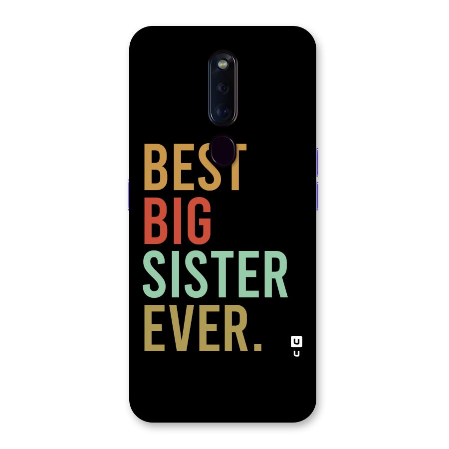 Best Big Sister Ever Back Case for Oppo F11 Pro