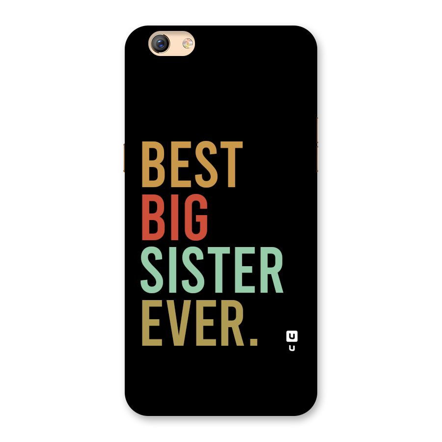 Best Big Sister Ever Back Case for Oppo F3 Plus