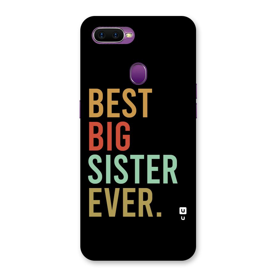 Best Big Sister Ever Back Case for Oppo F9