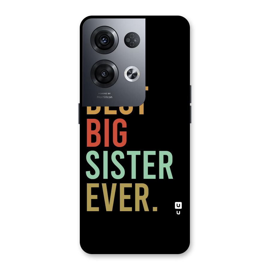 Best Big Sister Ever Back Case for Oppo Reno8 Pro 5G