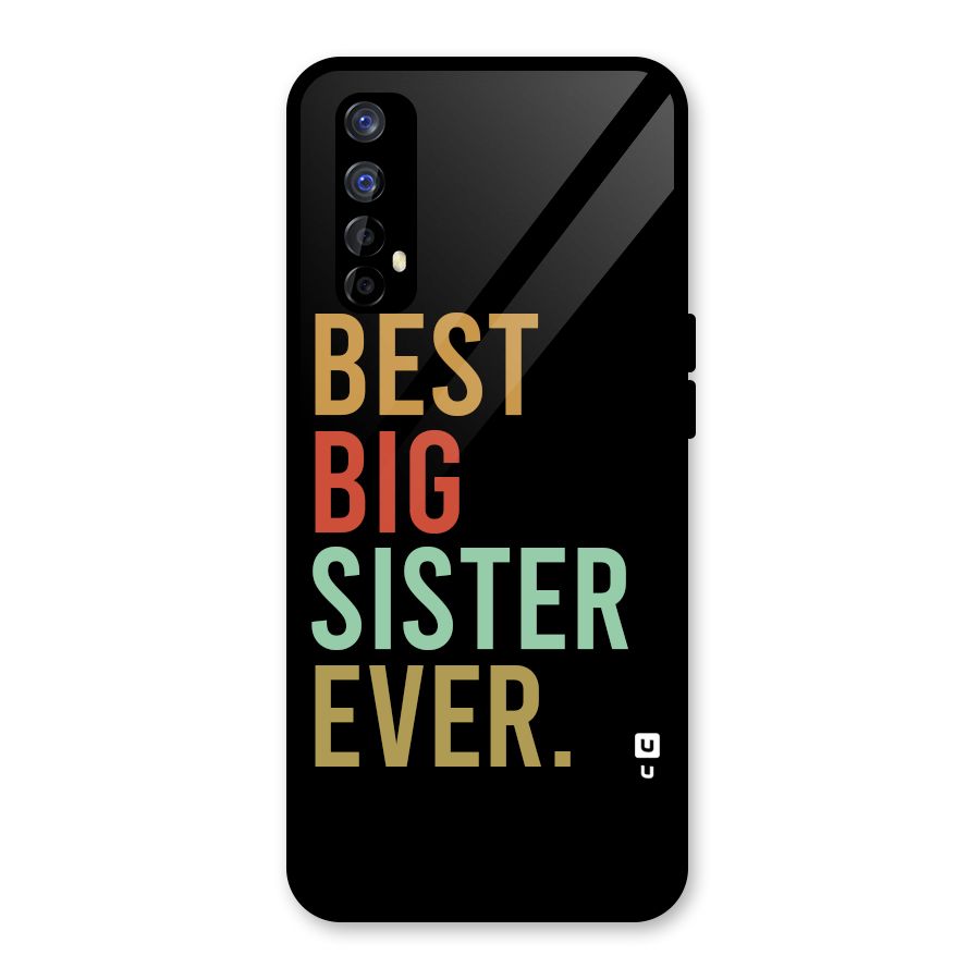 Best Big Sister Ever Glass Back Case for Realme 7