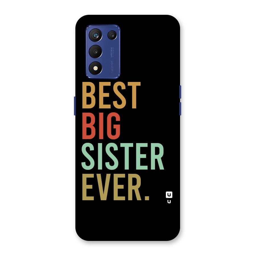 Best Big Sister Ever Glass Back Case for Realme 9 5G Speed