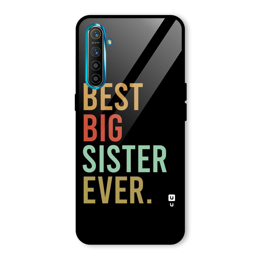 Best Big Sister Ever Glass Back Case for Realme X2