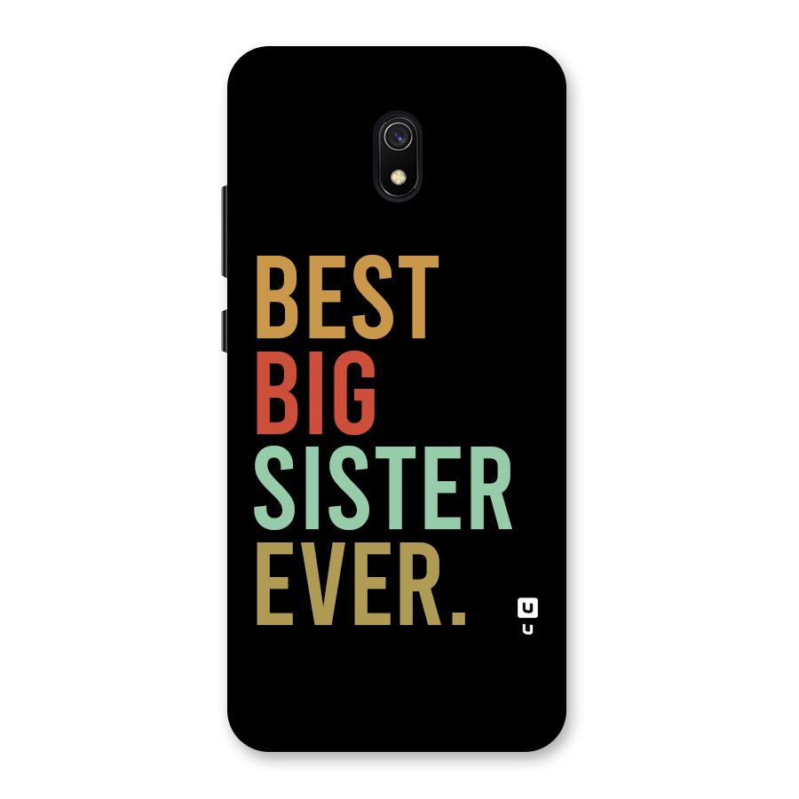 Best Big Sister Ever Back Case for Redmi 8A