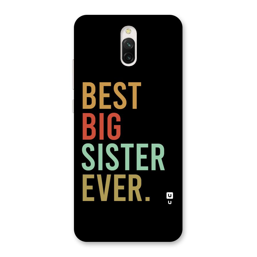 Best Big Sister Ever Back Case for Redmi 8A Dual