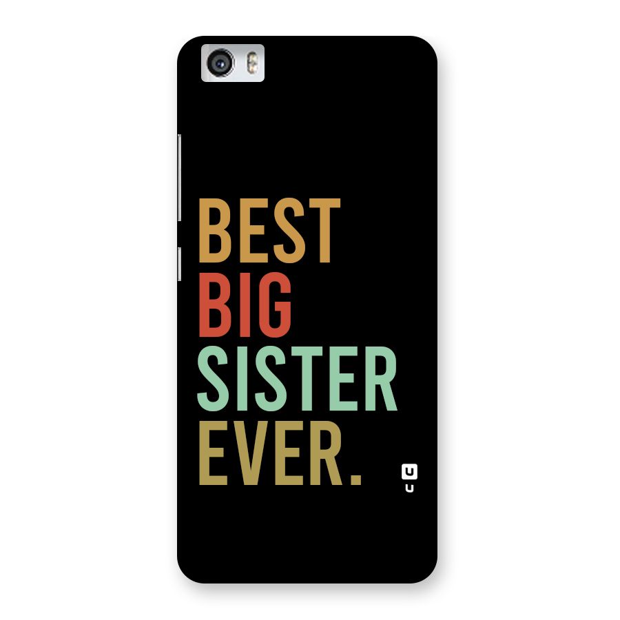 Best Big Sister Ever Back Case for Redmi Mi 5