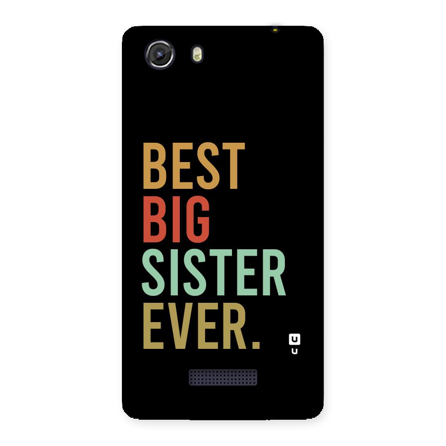 Best Big Sister Ever Back Case for Unite 3