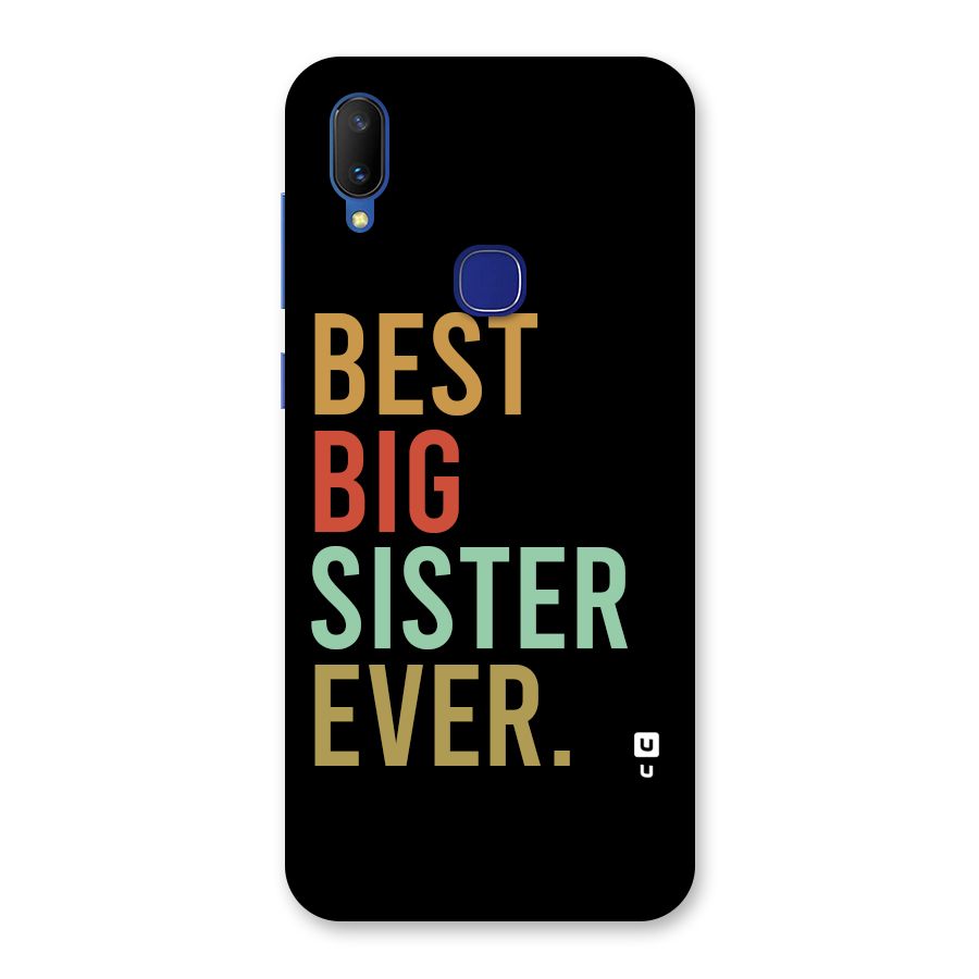 Best Big Sister Ever Back Case for Vivo V11