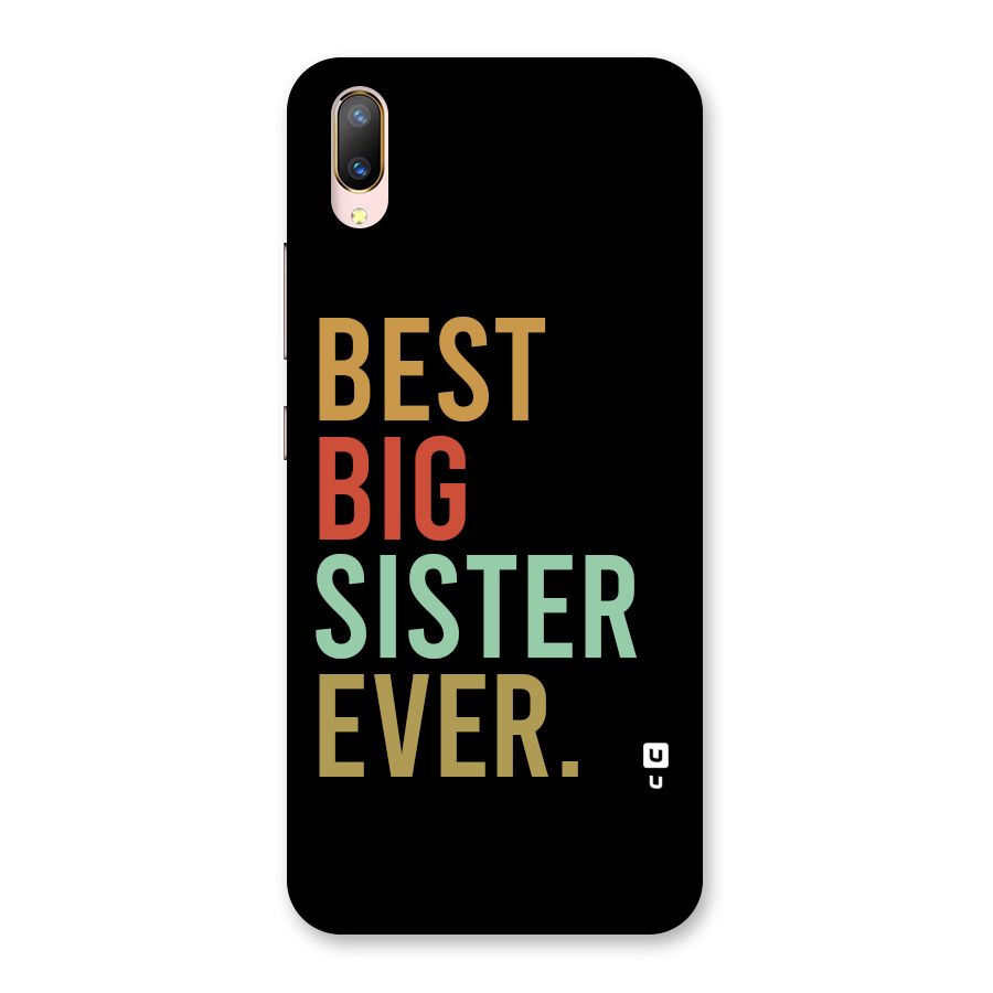Best Big Sister Ever Back Case for Vivo V11 Pro