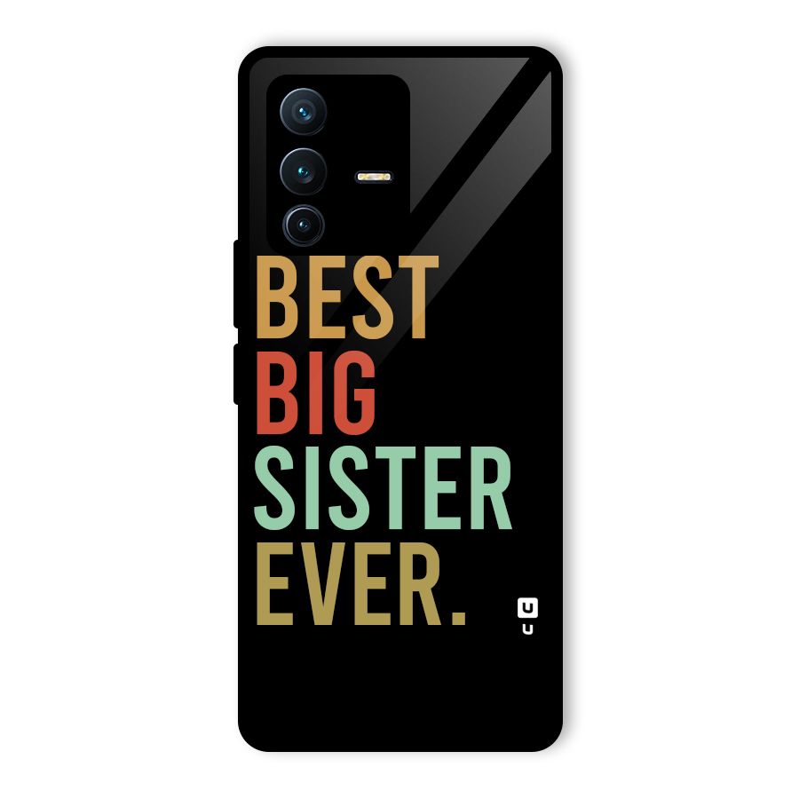 Best Big Sister Ever Glass Back Case for Vivo V23 Pro