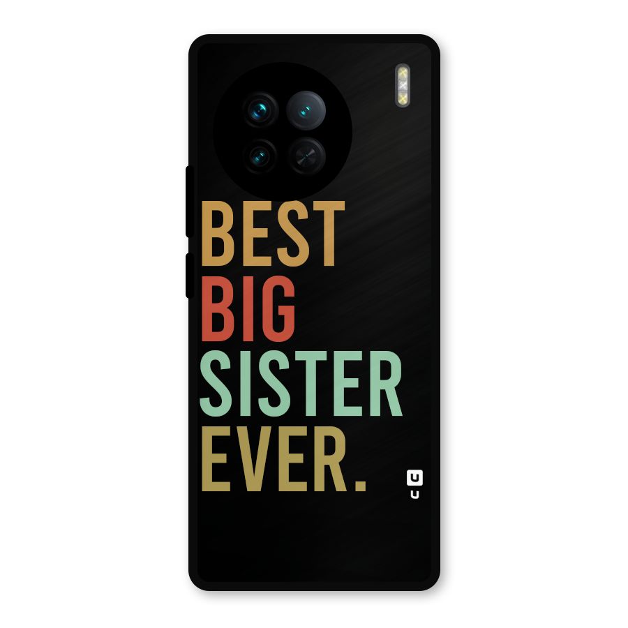 Best Big Sister Ever Glass Back Case for Vivo X90