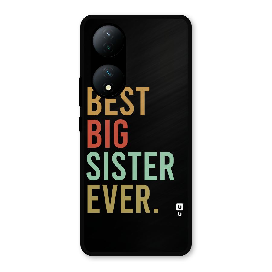 Best Big Sister Ever Glass Back Case for Vivo Y100a