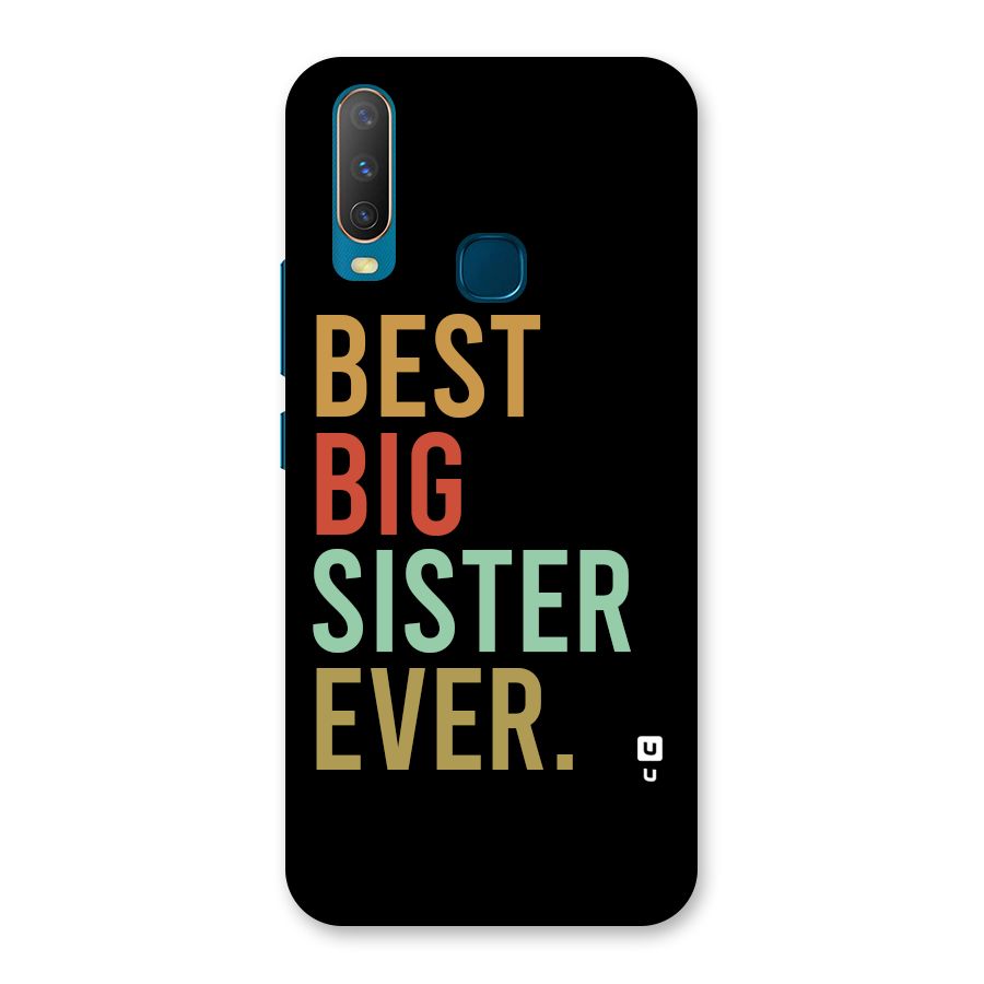 Best Big Sister Ever Back Case for Vivo Y11