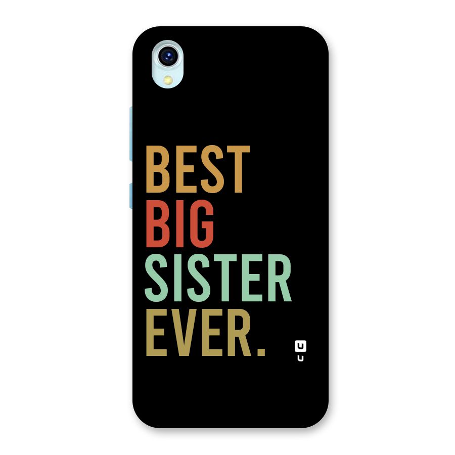 Best Big Sister Ever Back Case for Vivo Y1s