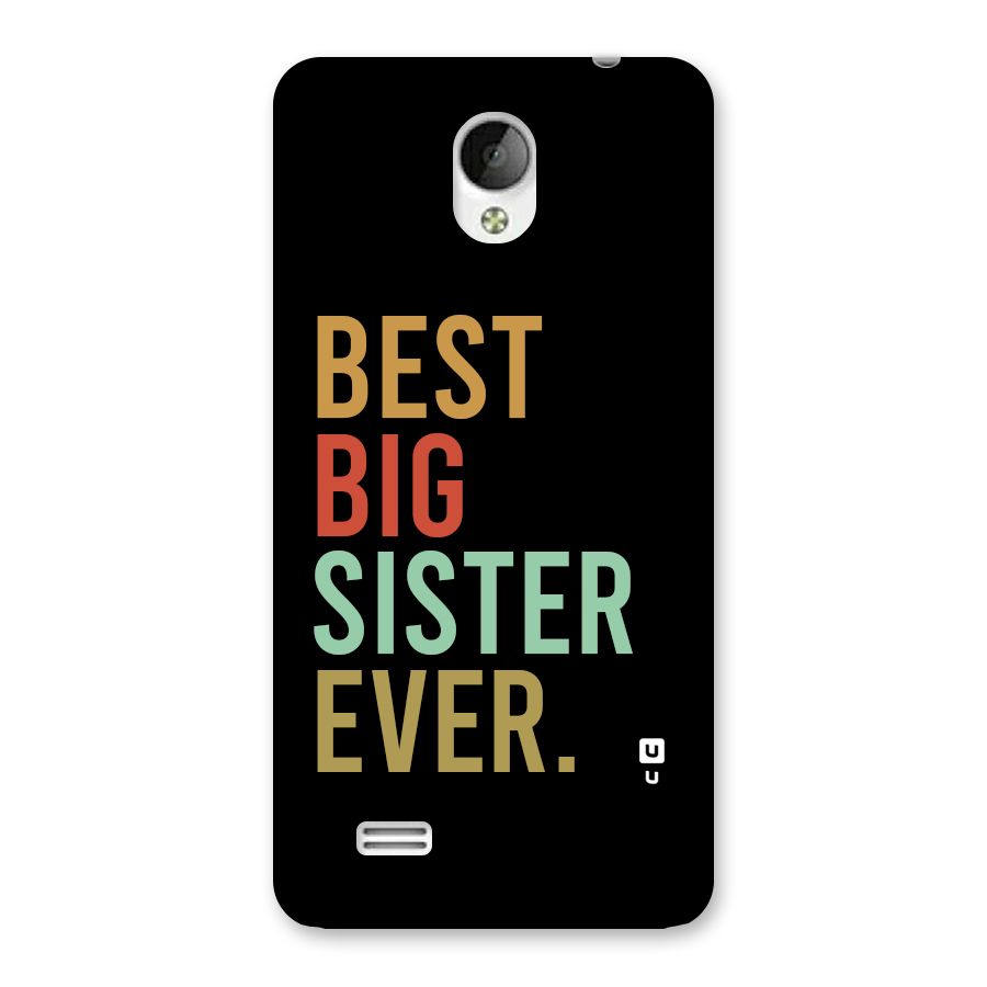 Best Big Sister Ever Back Case for Vivo Y21
