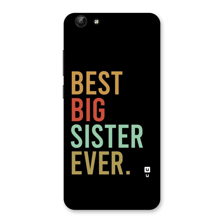 Best Big Sister Ever Back Case for Vivo Y69