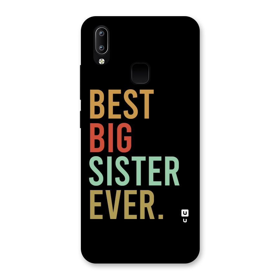 Best Big Sister Ever Back Case for Vivo Y93