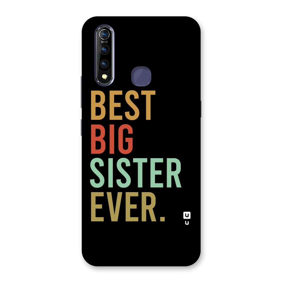 Best Big Sister Ever Back Case for Vivo Z1 Pro