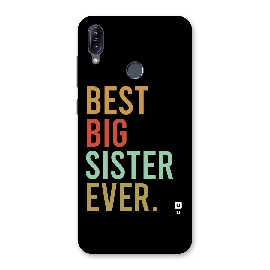 Best Big Sister Ever Back Case for Zenfone Max M2