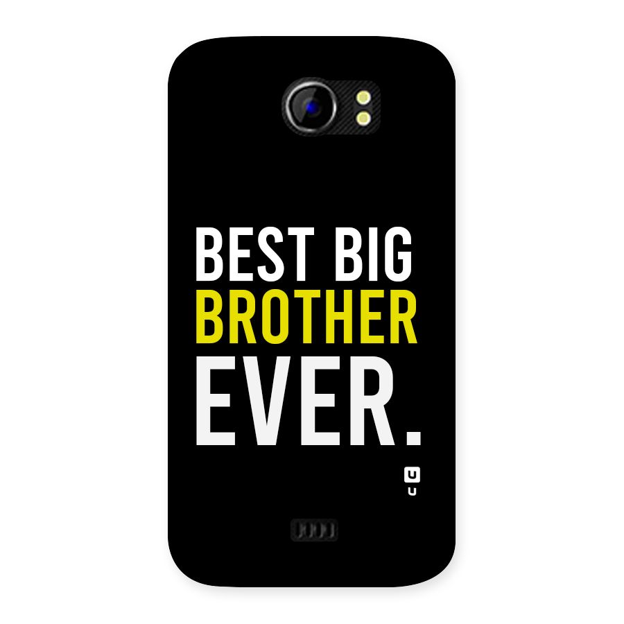 Best Brother Ever Back Case for Canvas 2 A110