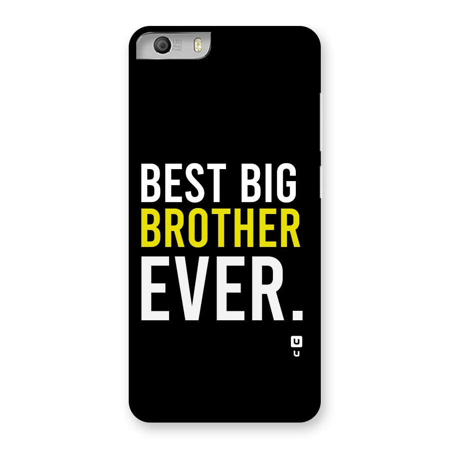 Best Brother Ever Back Case for Canvas Knight 2