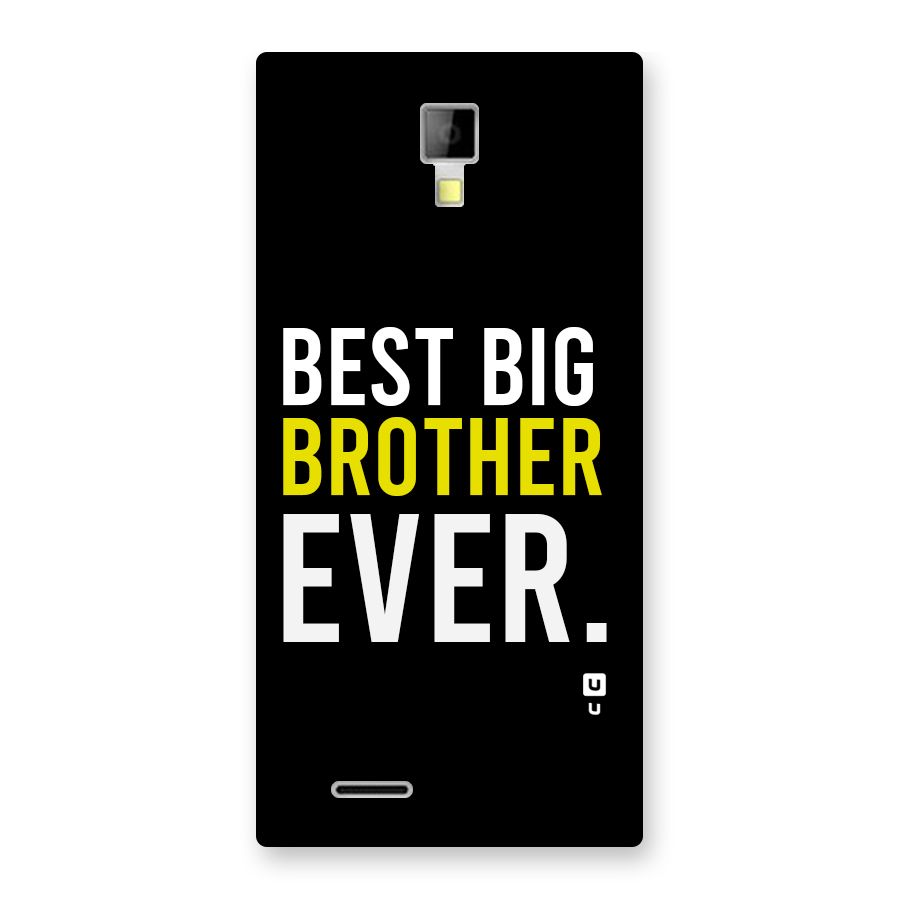 Best Brother Ever Back Case for Canvas Xpress A99