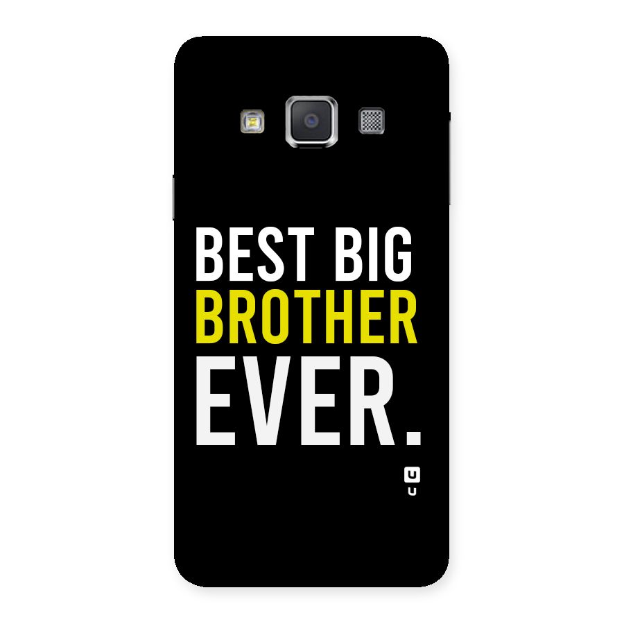 Best Brother Ever Back Case for Galaxy A3