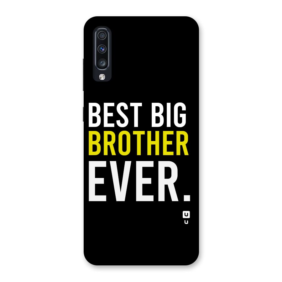 Best Brother Ever Back Case for Galaxy A70