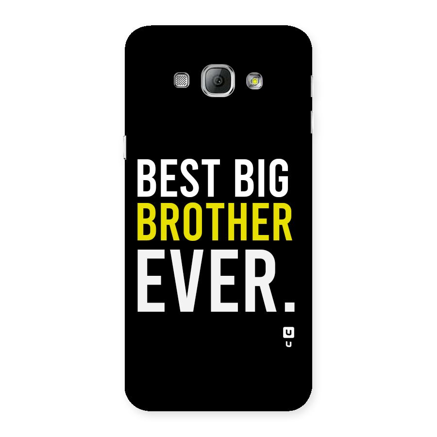 Best Brother Ever Back Case for Galaxy A8